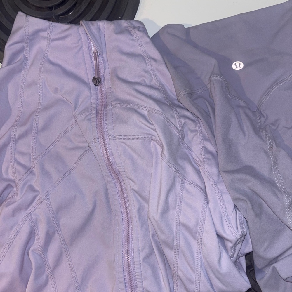 lululemon jacket and  Purple Athletic leggings